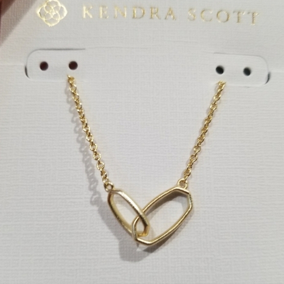 Bundle of Two Kendra Scott Dainty Necklaces in Gold and Silver . Great gifts! - Picture 3 of 4